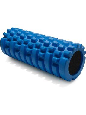 ✨Medium Density Deep Tissue Blue Foam Roller High Density Muscle Massager